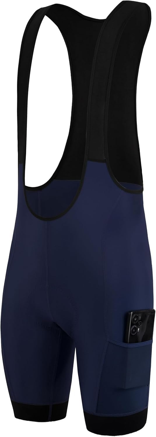 Coconut Ropamo Men's Cycling Bib Shorts Biking Bib Shorts Cycle Wear Tights Bike Riding Shorts 4D Padded Anti-Slip Cuff