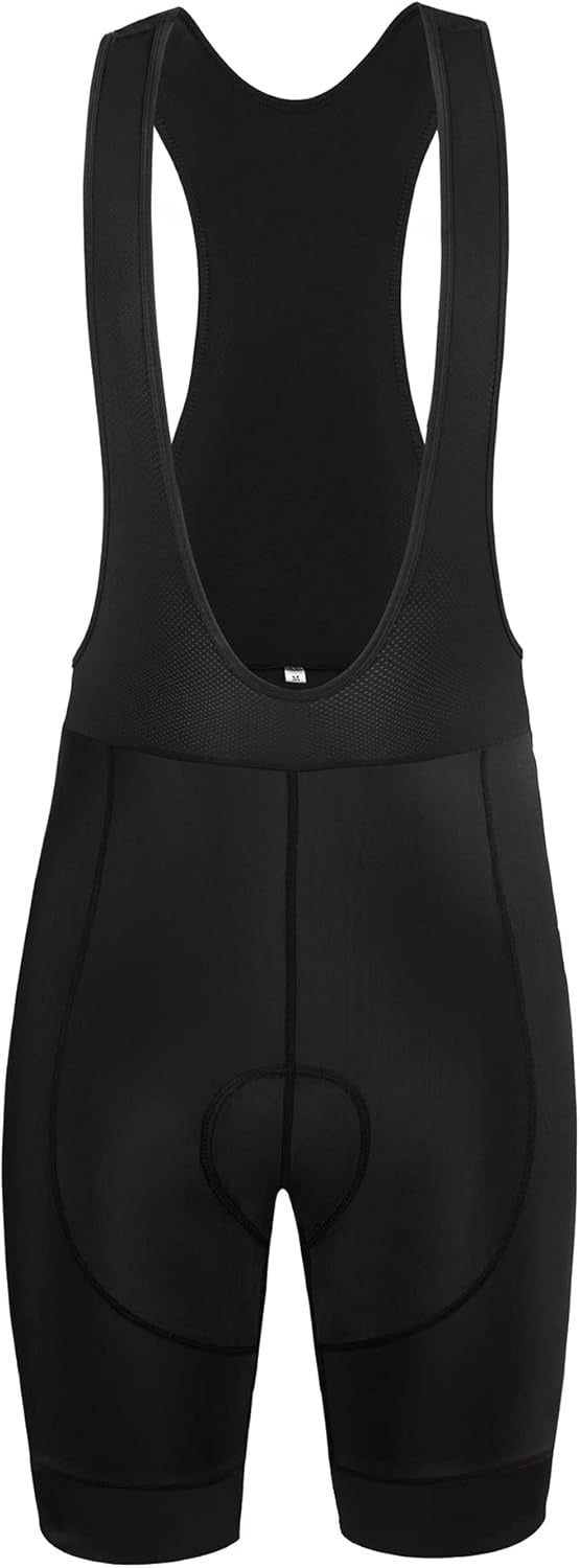 Coconut Ropamo Men's Cycling Bib Shorts Biking Bib Shorts Cycle Wear Tights Bike Riding Shorts 4D Padded Anti-Slip Cuff